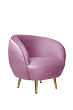Мягкое кресло Small Benee Pink №0