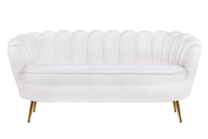 Трехместный диван ракушка для гостиниц Pearl Triple Boucle в Москве Трехместный диван ракушка для гостиниц Pearl Triple Boucle