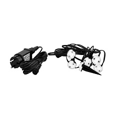 Ландшафтный светодиодный спот SPINETOLI 2, LED 6X0,4W, IP65, L6900, B30, H10, ET500, пластик, полупрозрачный