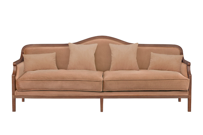 Диван с высокой спинкой Madesta Brown