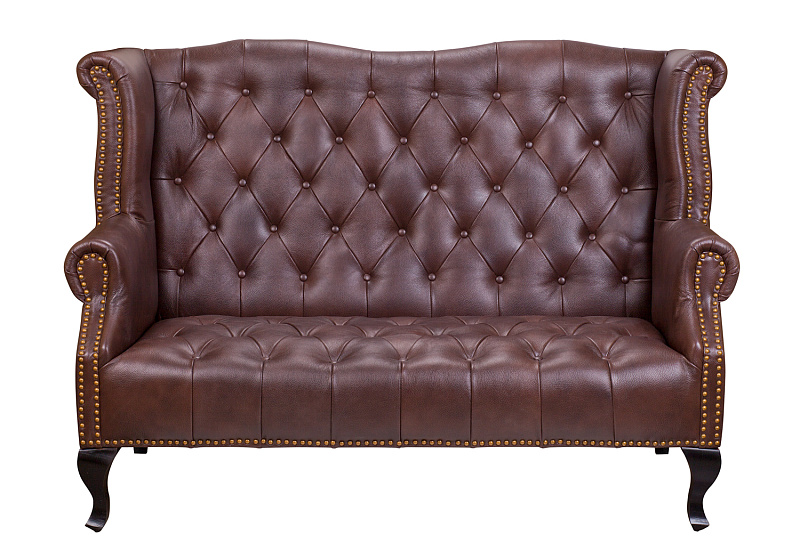 Кожаный дизайнерский диван лофт Royal Sofa Brown в Москве Кожаный дизайнерский диван лофт Royal Sofa Brown