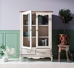 Шкаф "Leontina" для посуды низкий с ящиками арт ST9355/2