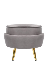 Пуф Pearl Adorn Grey в Москве