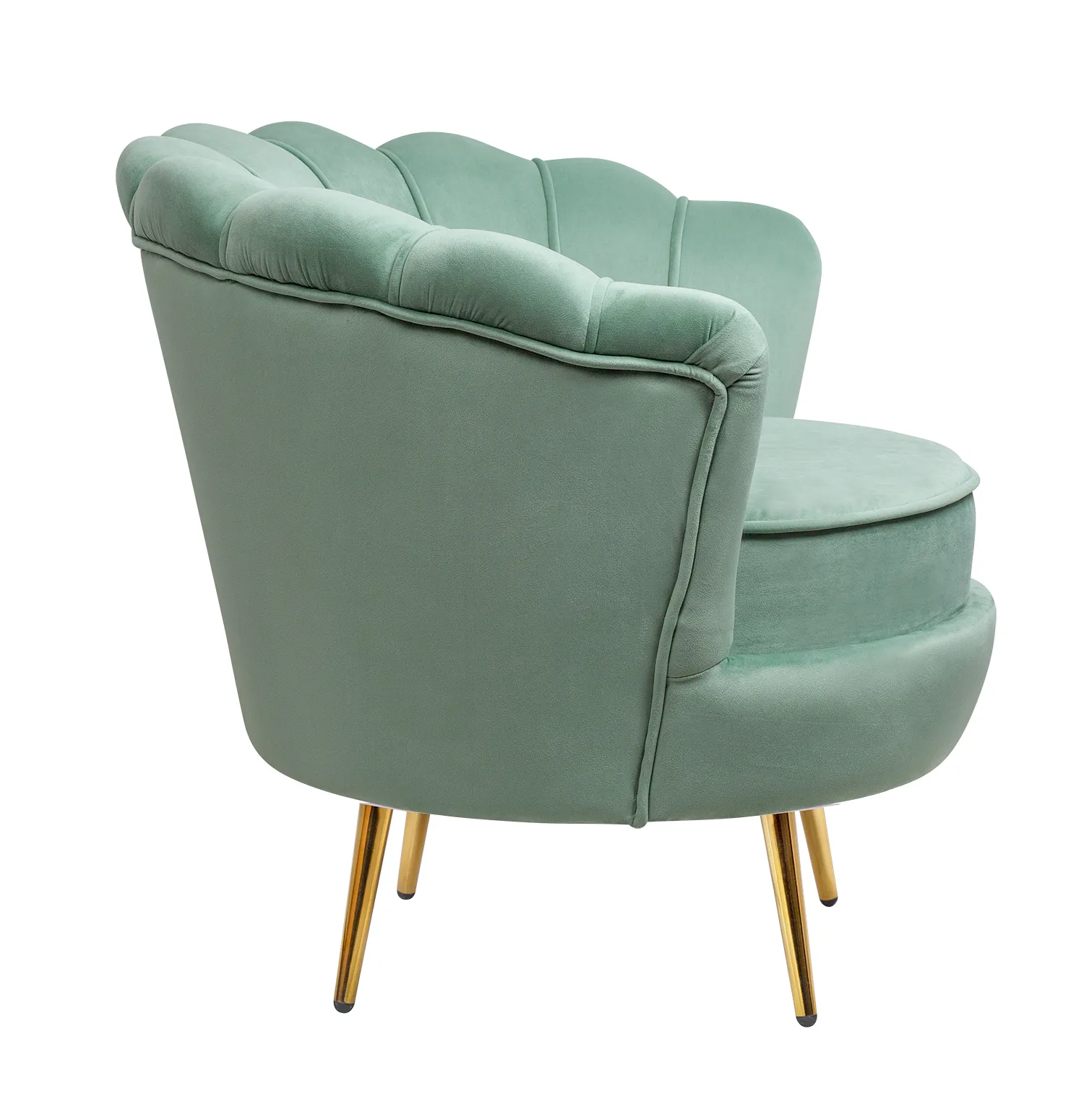 заказать Низкое кресло ракушка Pearl Green в Москве