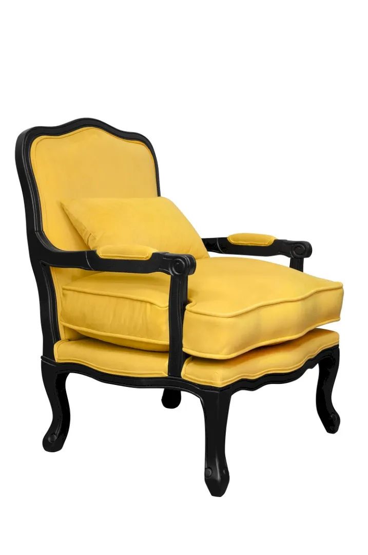 купить Мягкое кресло ретро Nitro Yellow V3 в Москве