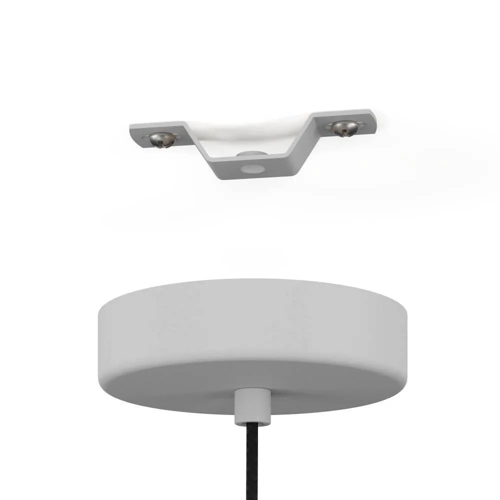 купить 900381 Подвесной потолочный светильник CONTRISA, 1x40W, E27, H1100, ?520, сталь, серый