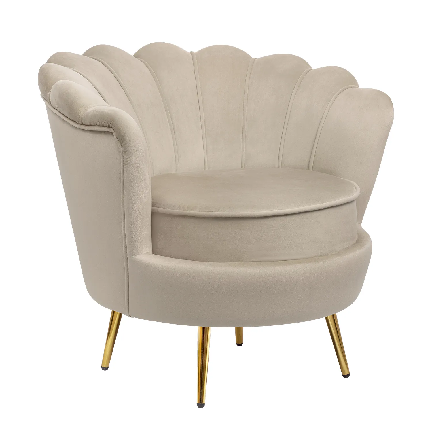 купить Низкое кресло ракушка Pearl Taupe в Москве купить Низкое кресло ракушка Pearl Taupe в Москве