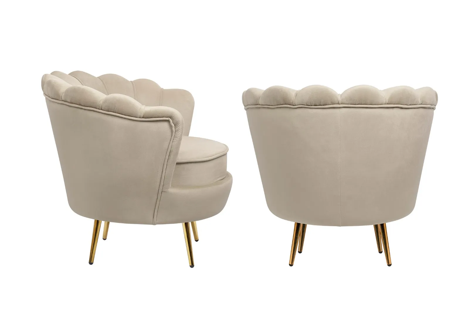 заказать Комплект кресел ракушка Pearl Taupe