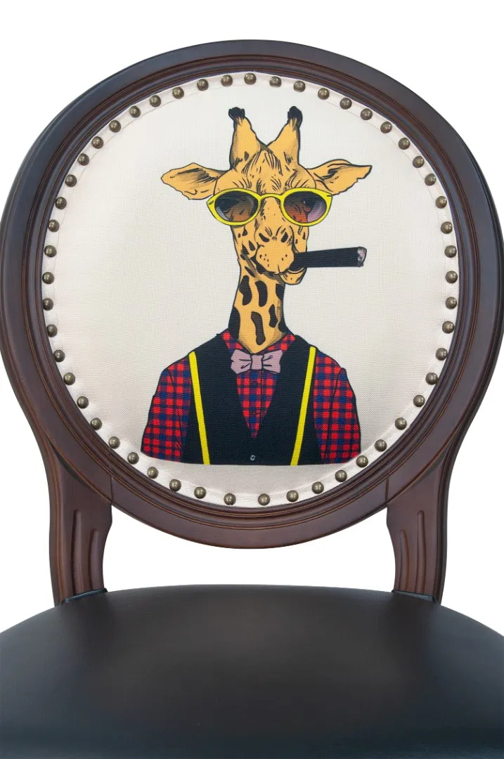 фото Полубарный стул Kosco Kora average Giraffe