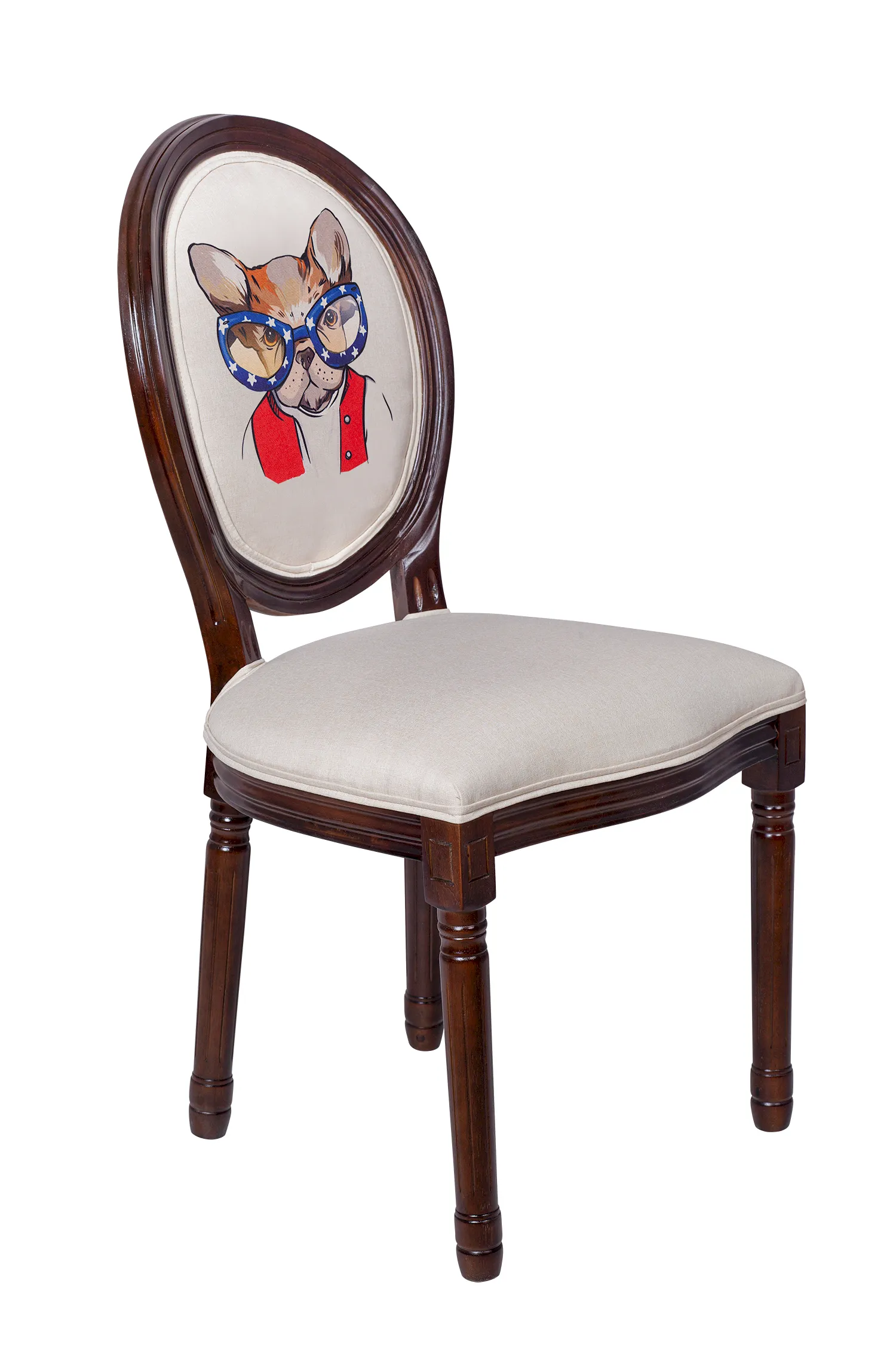 купить Стул Volker Bulldog Print в Москве