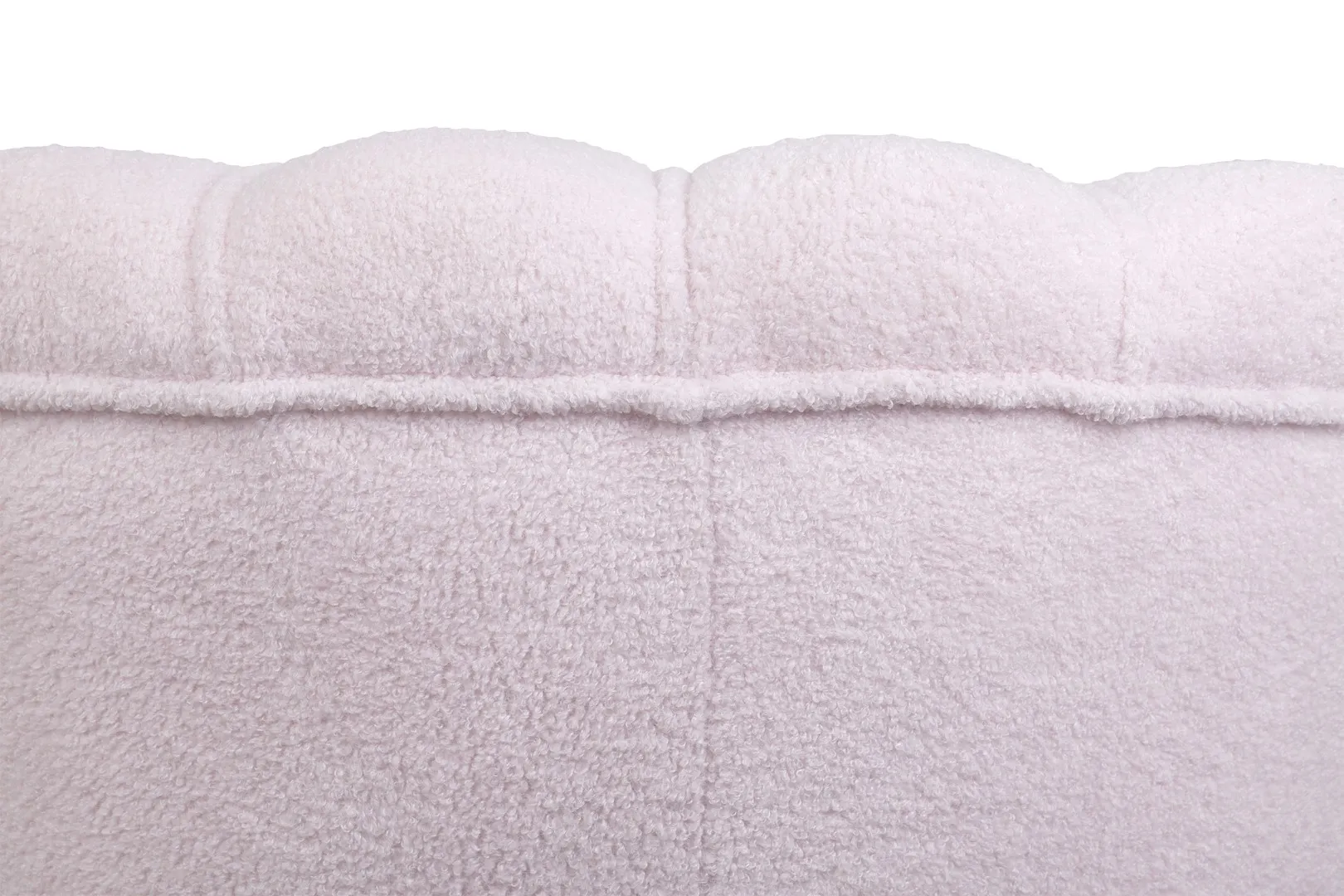 фото Низкое кресло ракушка Pearl Pink Boucle в Москве