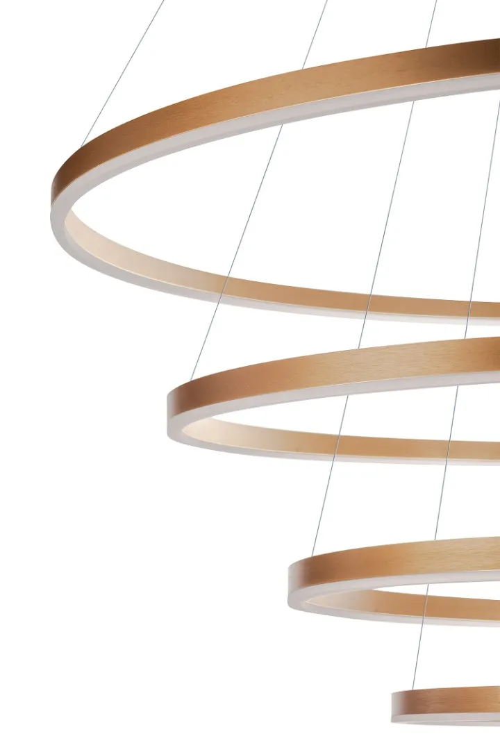 фото Люстра Orblaze 4 rings 1000 gold в интерьере