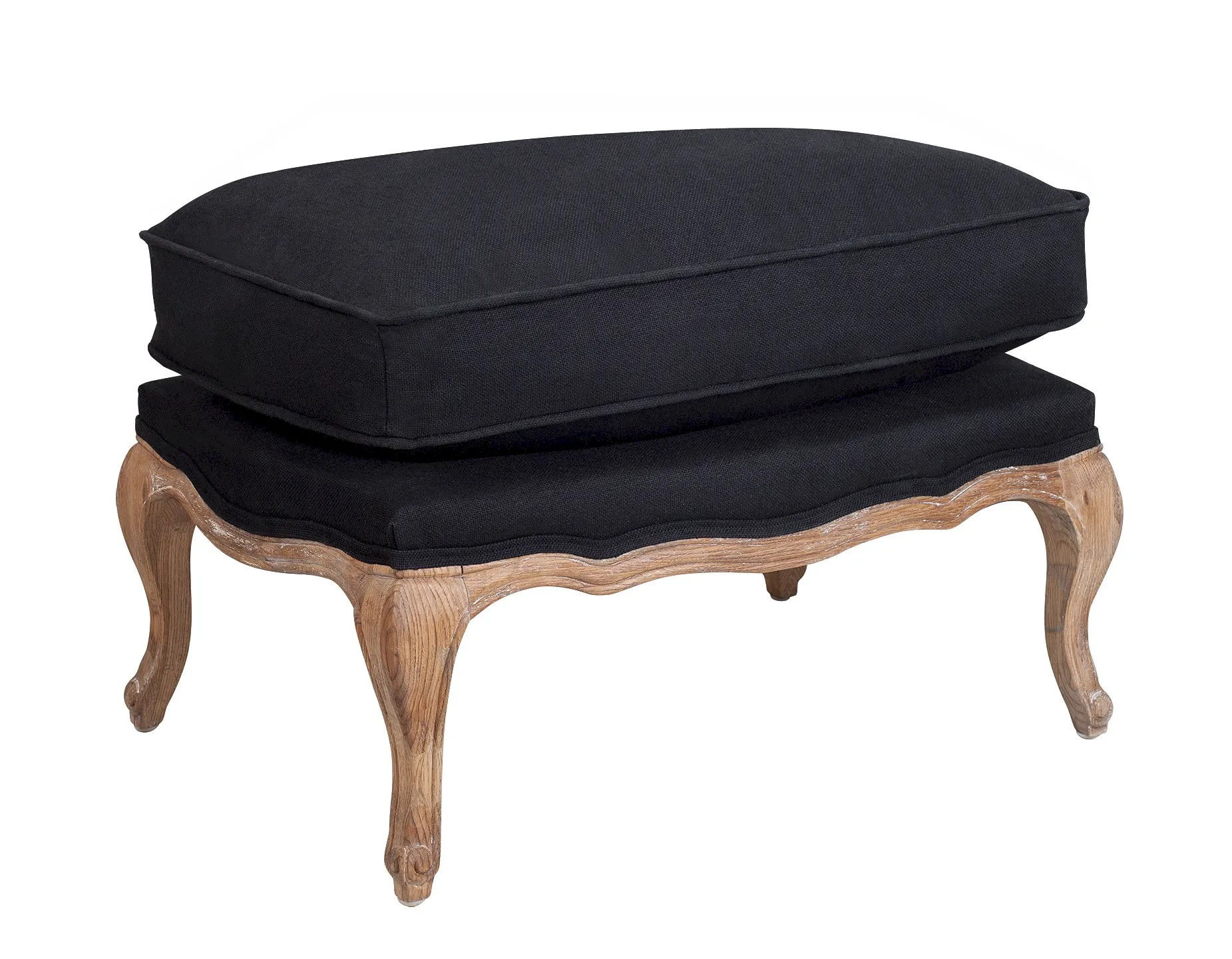 купить Дизайнерская банкетка Nitro Black Ottoman в Москве