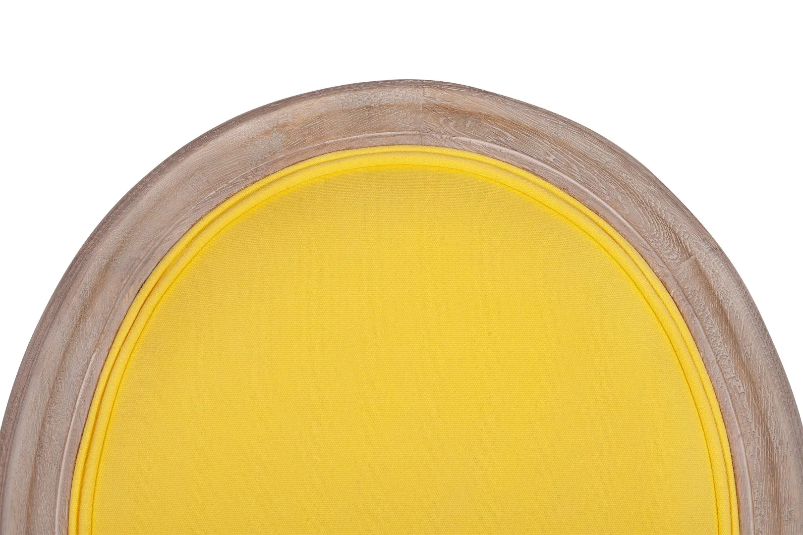 Стул с круглой спинкой Volker Oak Yellow в интерьере