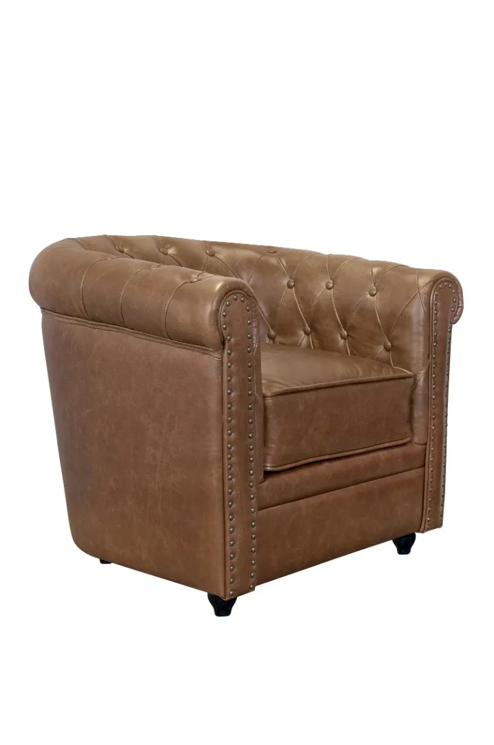 купить Кожаное кресло Karo Brown leather в Москве купить Кожаное кресло Karo Brown leather в Москве