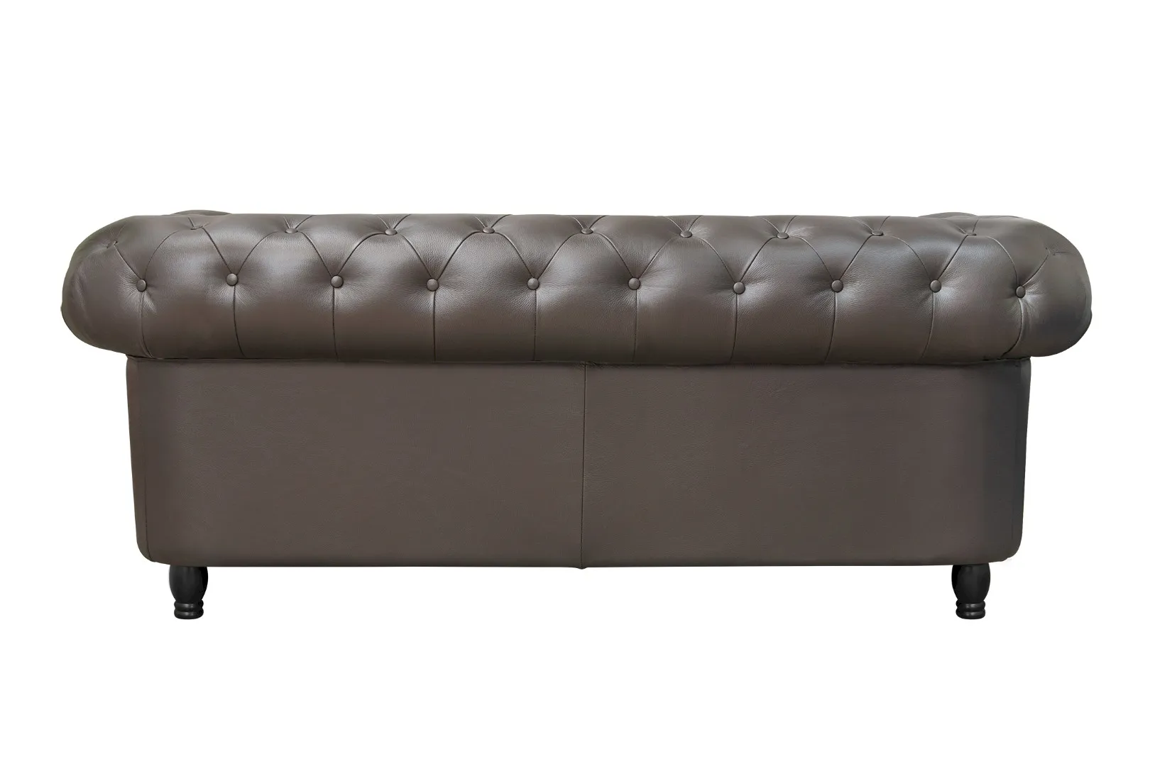 Диван из коричневой кожи Chesterfield Brown Leather 2S в интернет-магазине в Москве Диван из коричневой кожи Chesterfield Brown Leather 2S в интернет-магазине в Москве