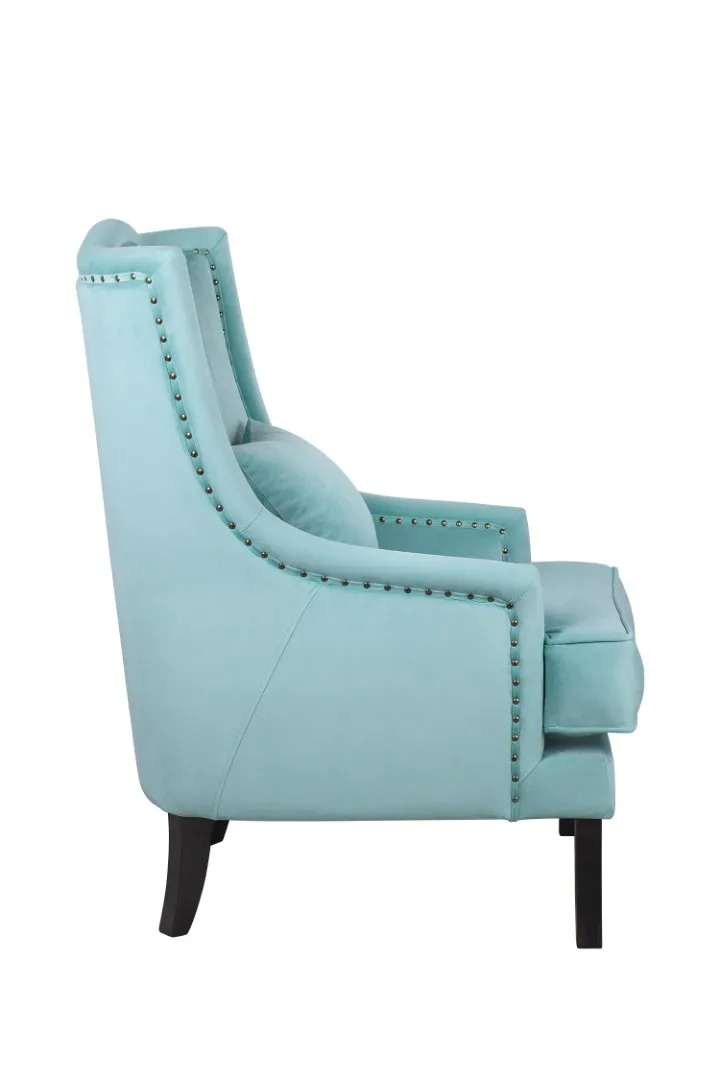заказать Кресло каминное Chester Turquoise в Москве