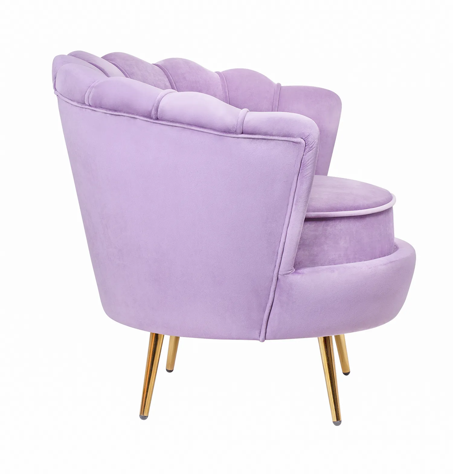 заказать Низкое кресло ракушка Pearl Purple в Москве
