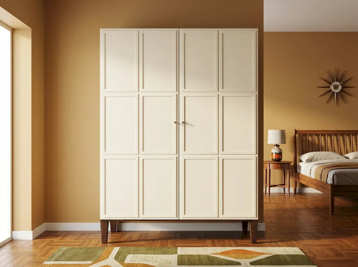 заказать Шкаф "Андерсен (Andersen)" широкий двухстворчатый арт AN27WH