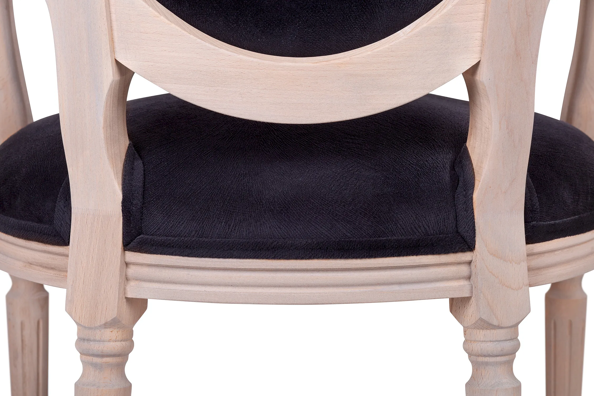 фото Мягкий стул с подлокотниками Delo Arm Black Velvet в Москве фото Мягкий стул с подлокотниками Delo Arm Black Velvet в Москве