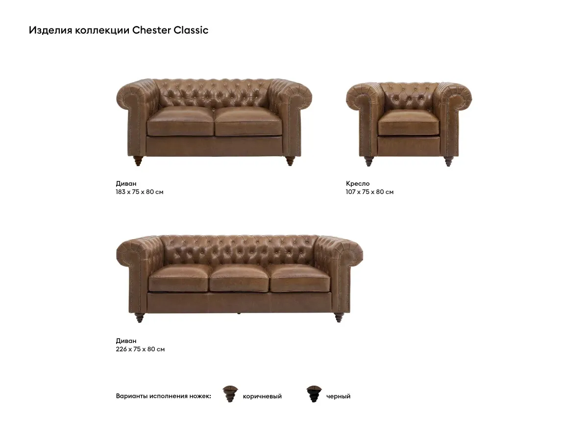 Диван Chester Classic в интернет-магазине