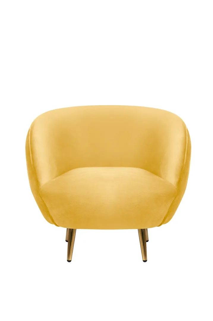 купить Мягкое кресло Small Benee Yellow