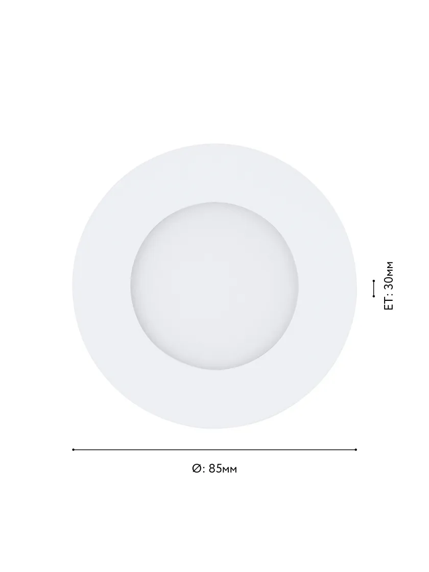 купить 64618 Светодиодный встраиваемый светильник FUEVA 1 PRO, 2,7W(LED)