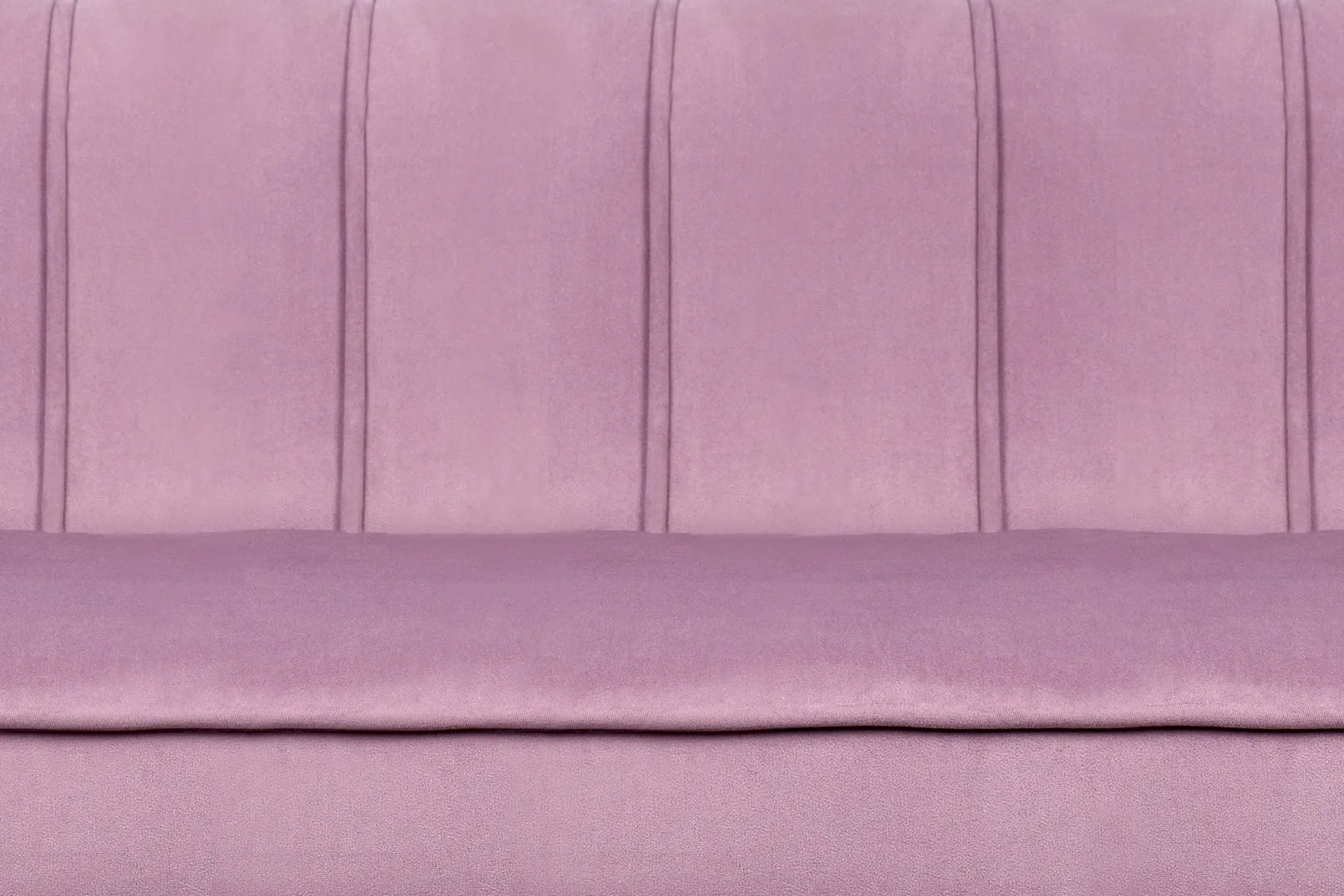 фото Дизайнерский двухместный диван Pearl Double Pink на черных ножках