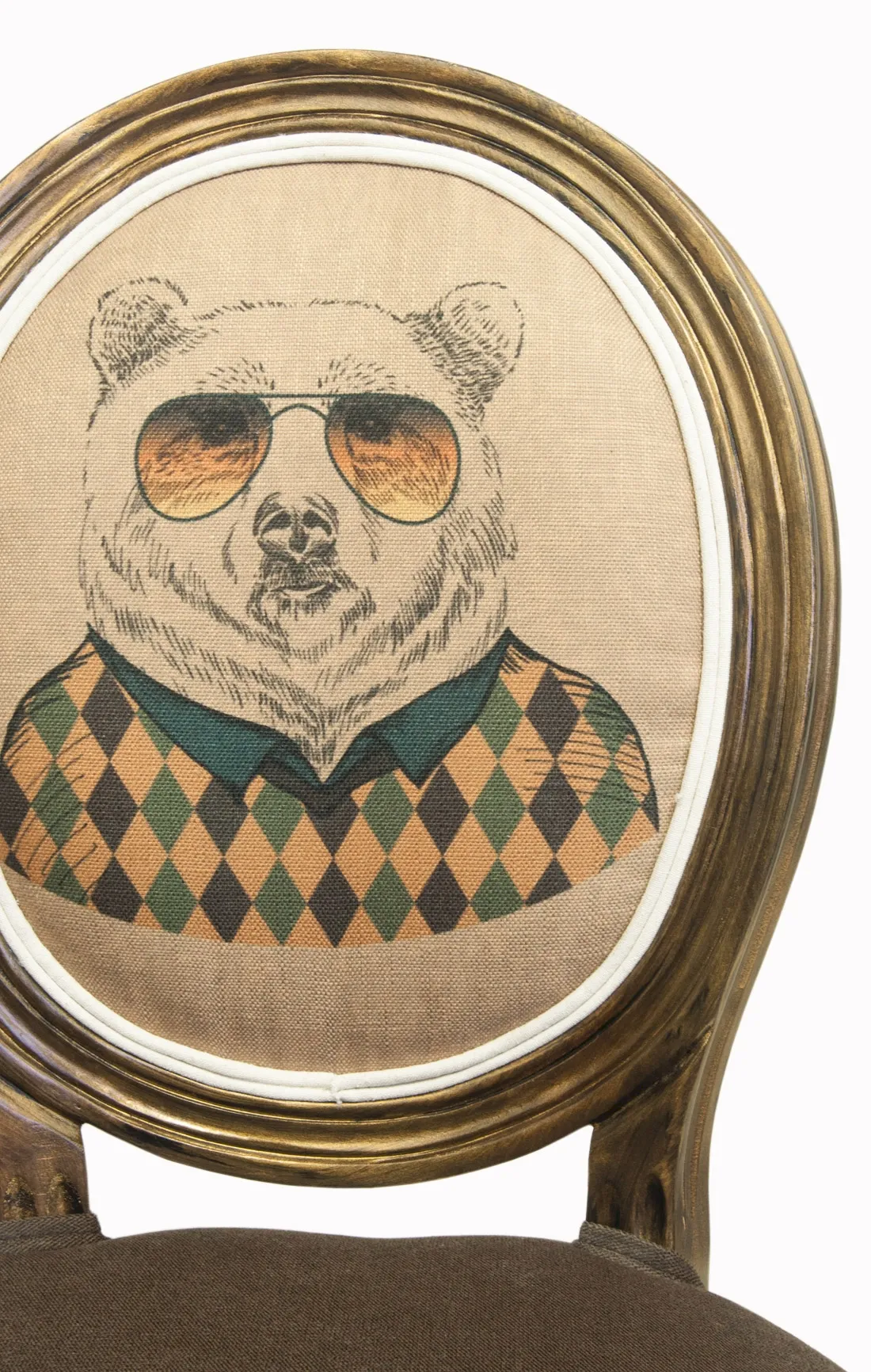 Стул Volker Brown Bear в интерьере в Москве Стул Volker Brown Bear в интерьере в Москве