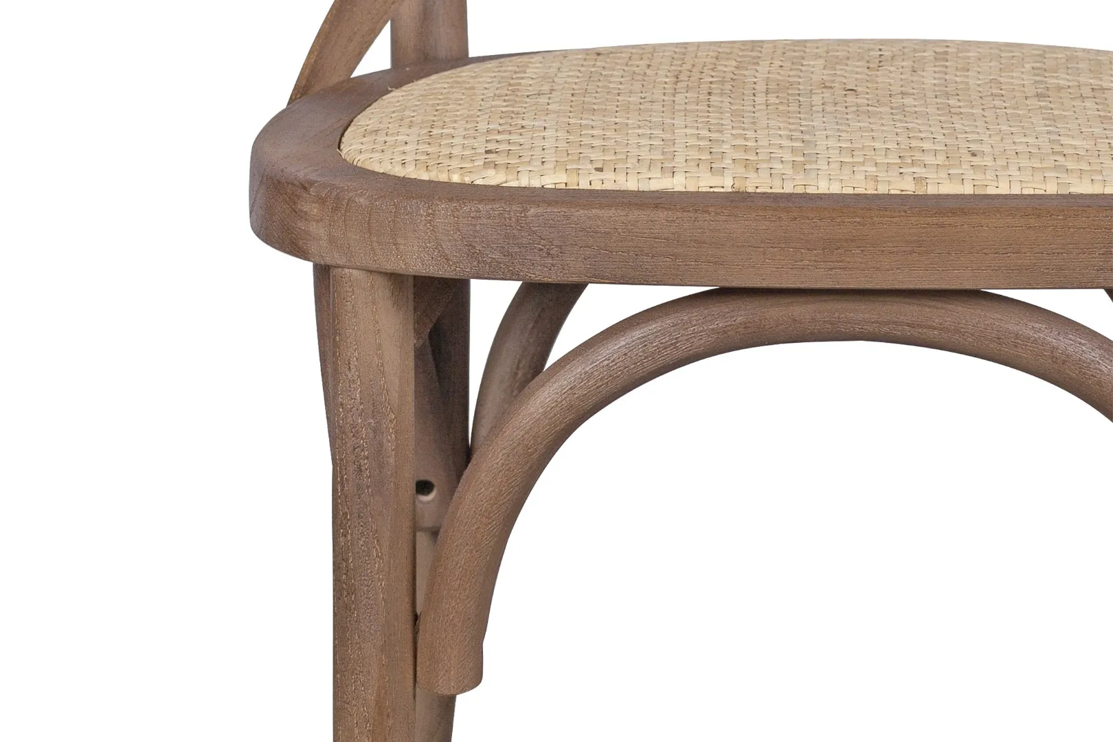 фото Стул Cross Back Brown в интерьере в Москве