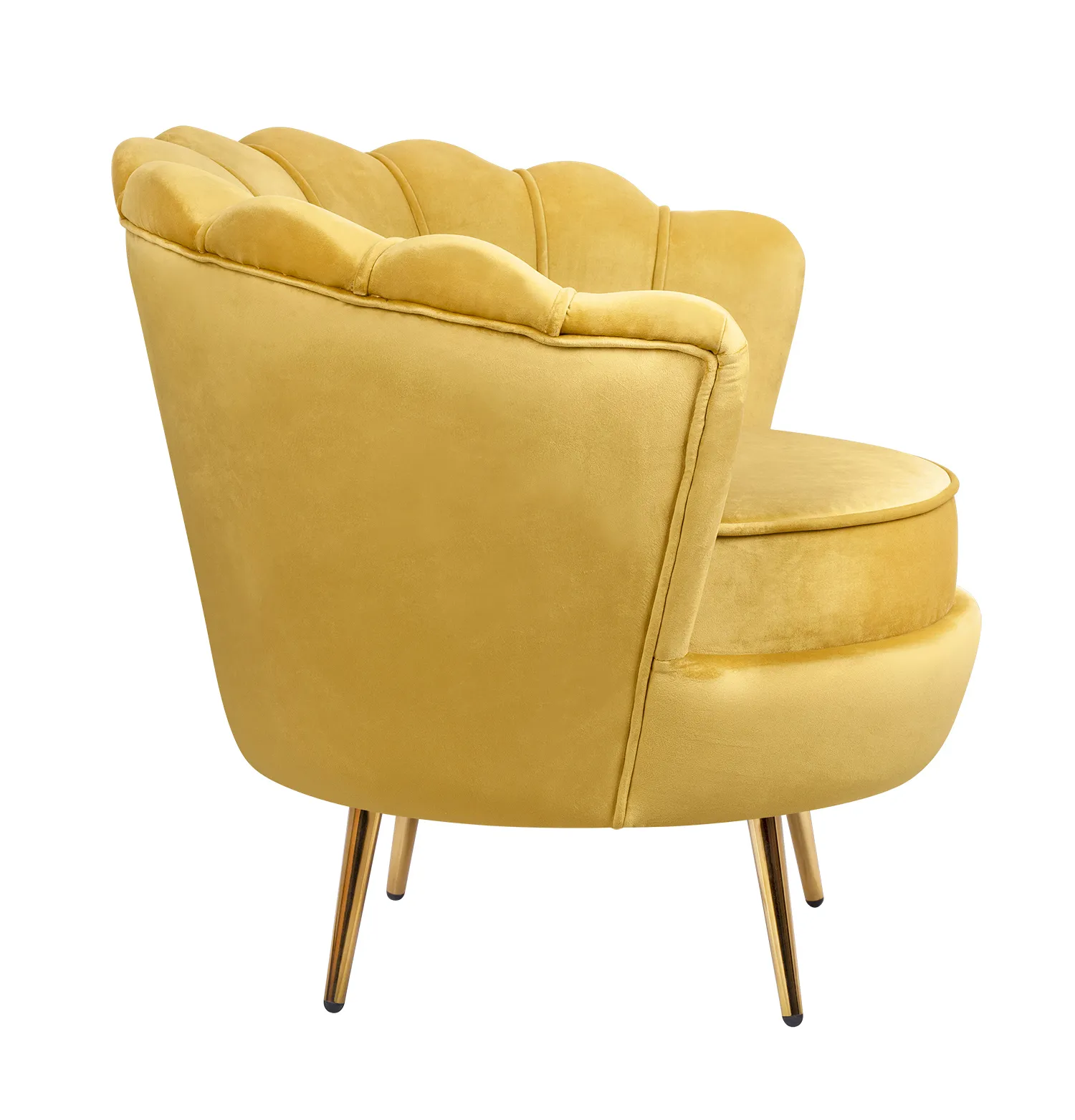 заказать Низкое кресло ракушка Pearl Yellow в Москве заказать Низкое кресло ракушка Pearl Yellow в Москве