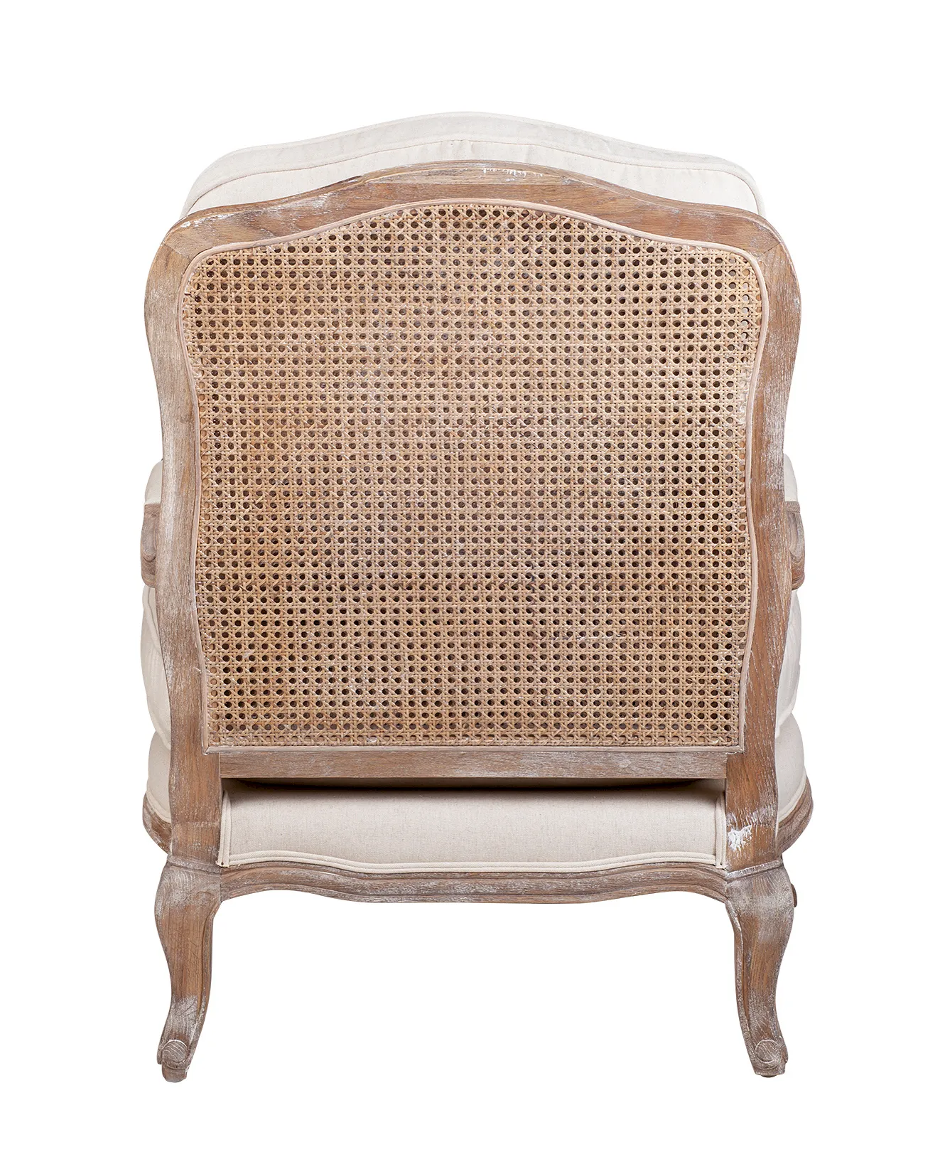 Мягкое полукресло с подлокотниками Niro Rattan Beige в интернет-магазине в Москве