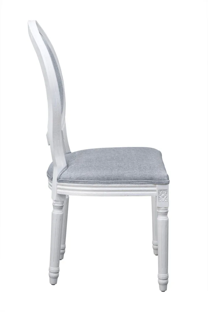 заказать Стул с круглой спинкой Volker oak Grey and White в Москве заказать Стул с круглой спинкой Volker oak Grey and White