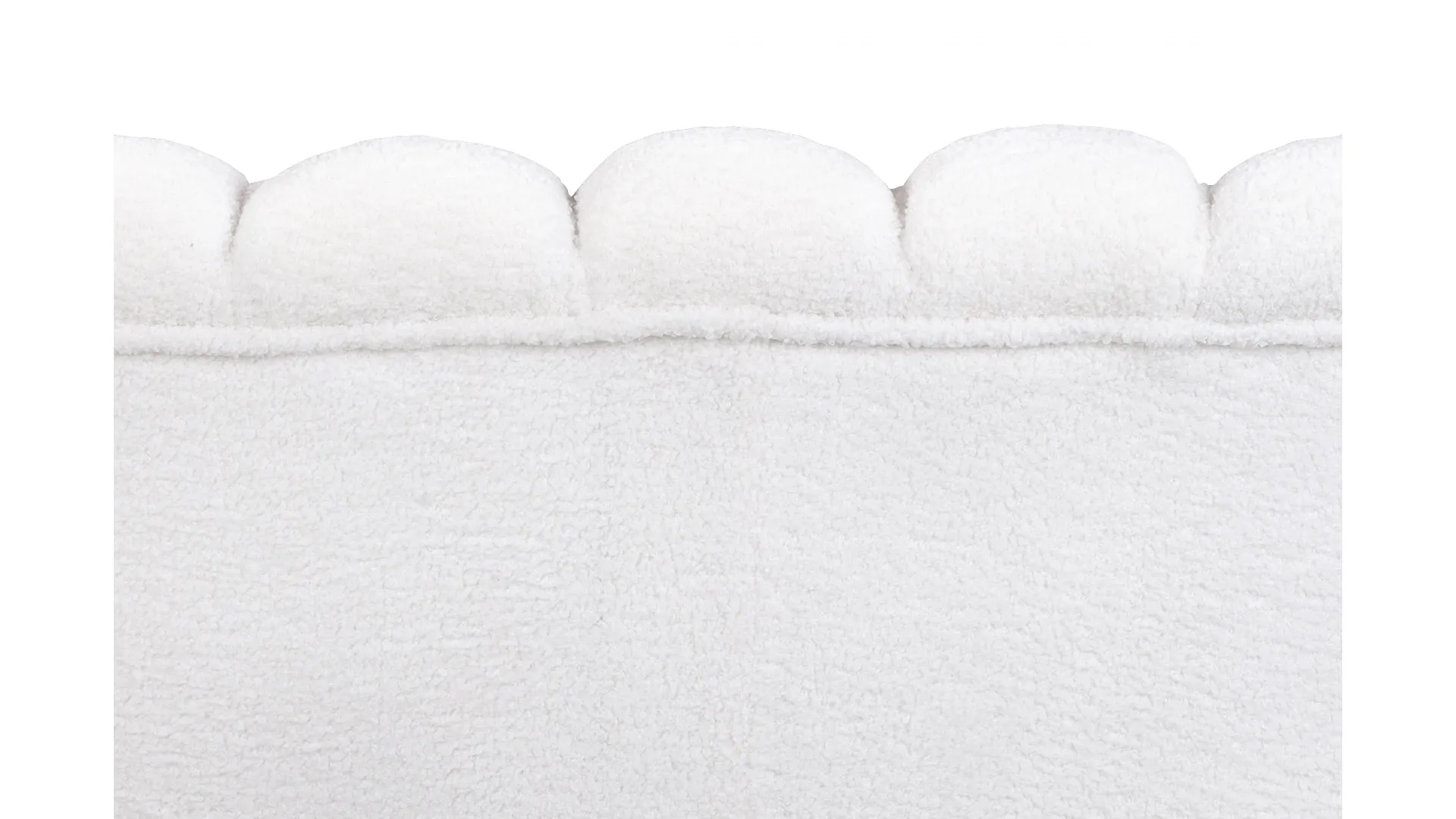 Комплект кресел и дивана ракушка Pearl Double White Boucle в интернет-магазине в Москве Комплект кресел и дивана ракушка Pearl Double White Boucle в интернет-магазине