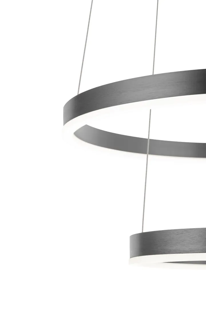 Люстра Orblaze 2 rings 1000 black в интернет-магазине