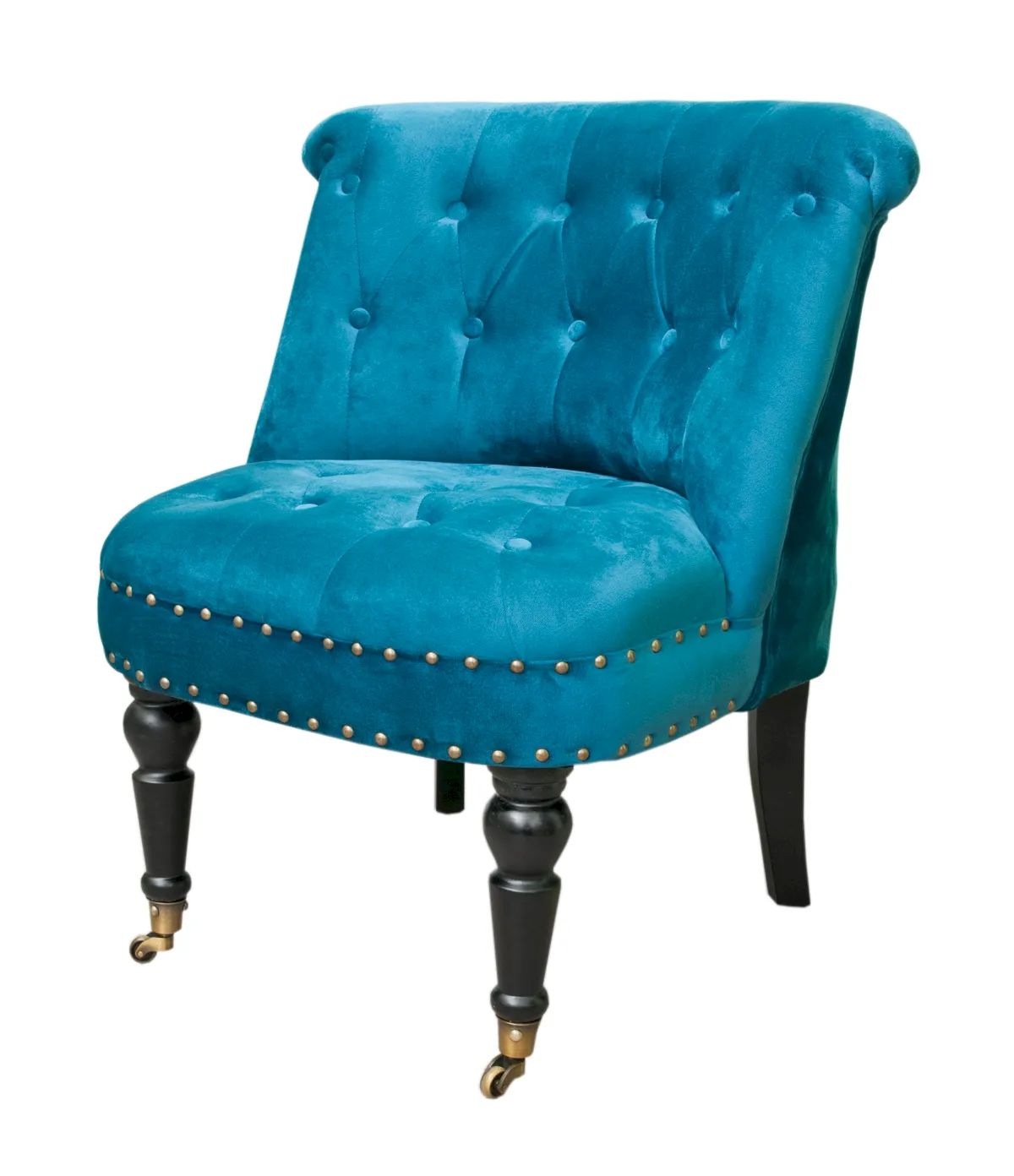 Низкое кресло Aviana Blue Velvet в интернет-магазине в Москве