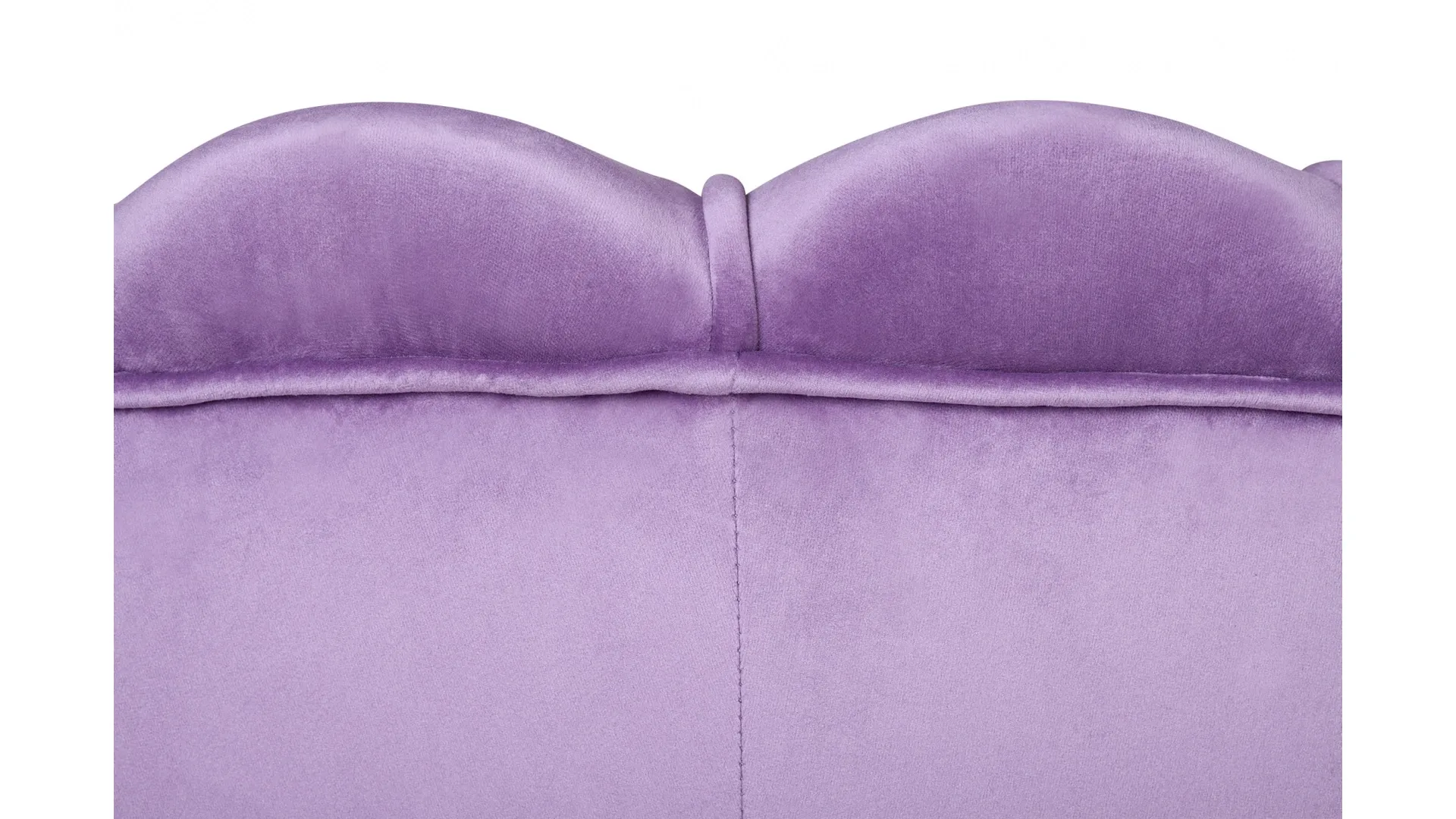 Кресло с пуфом ракушка Pearl Purple в интернет-магазине