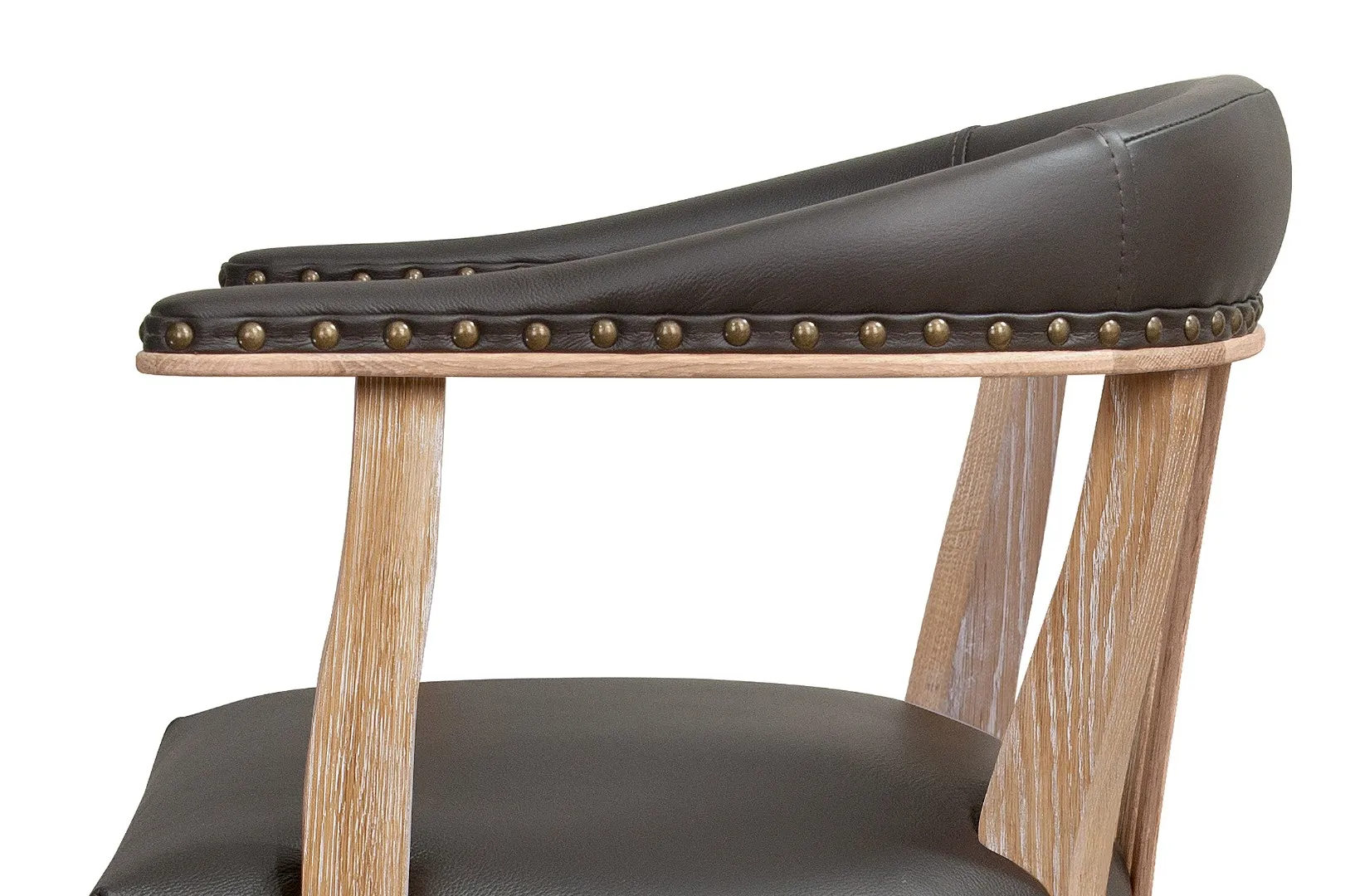 фото Стул в стиле ретро Tanner Genuine Brown Leather в Москве фото Стул в стиле ретро Tanner Genuine Brown Leather