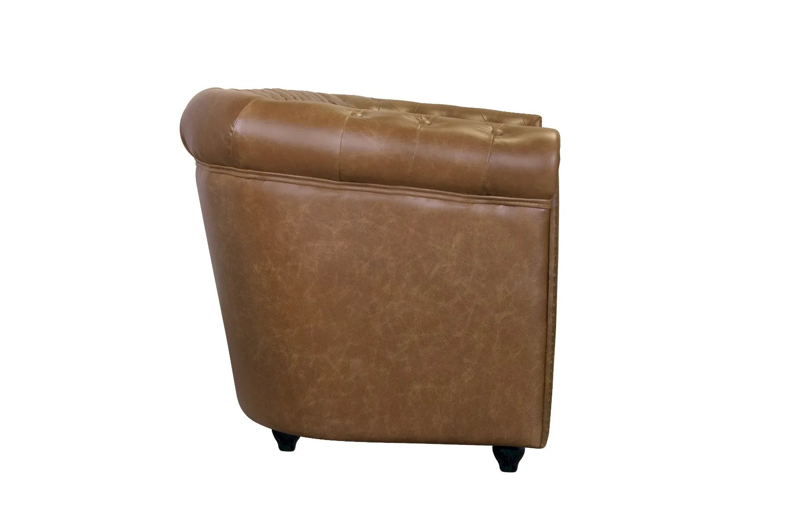 заказать Кожаный диван лофт Karo Brown leather 3S в Москве