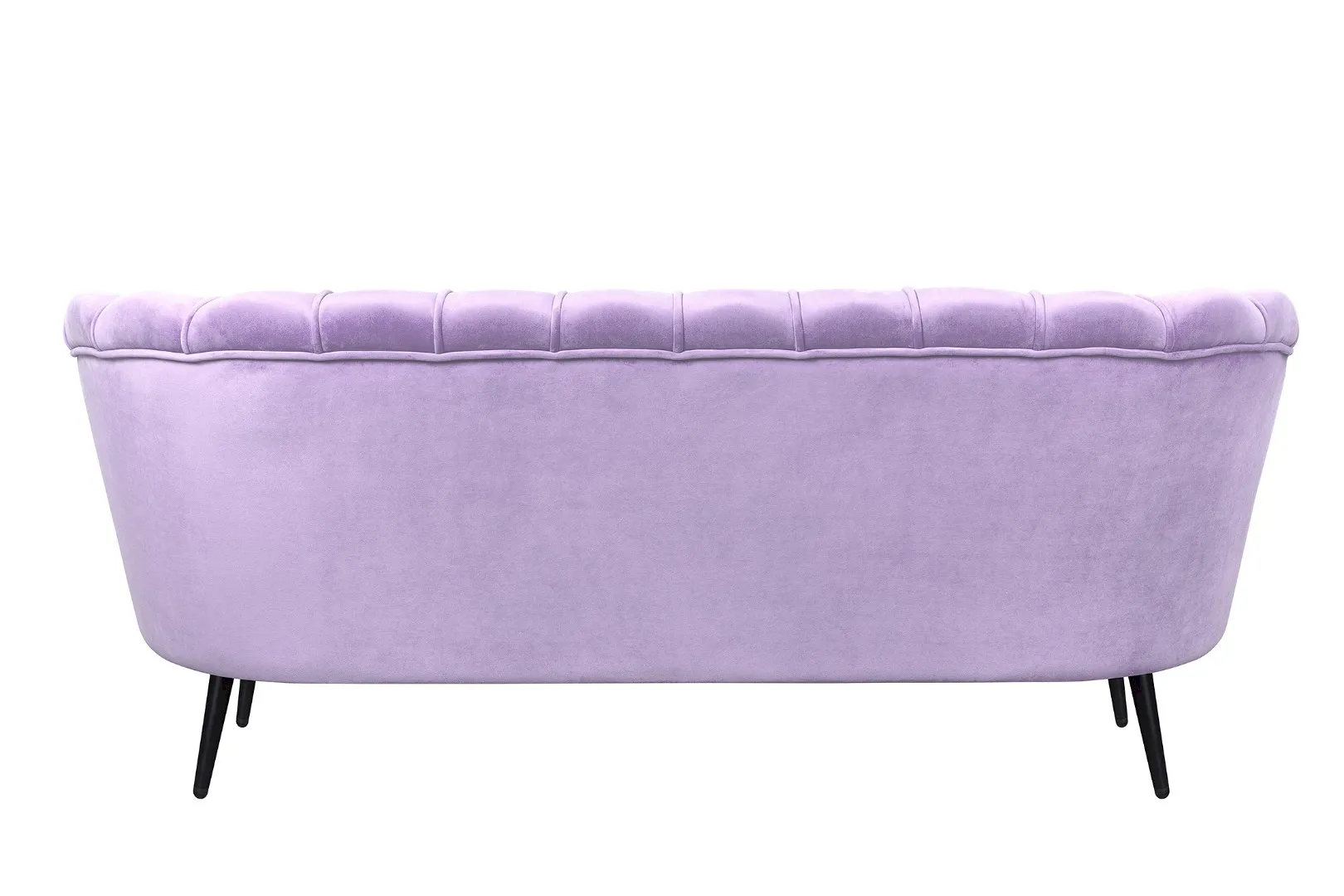 Диван ракушка для гостиниц Pearl Triple Purple на черных ножках в интернет-магазине в Москве Диван ракушка для гостиниц Pearl Triple Purple на черных ножках в интернет-магазине