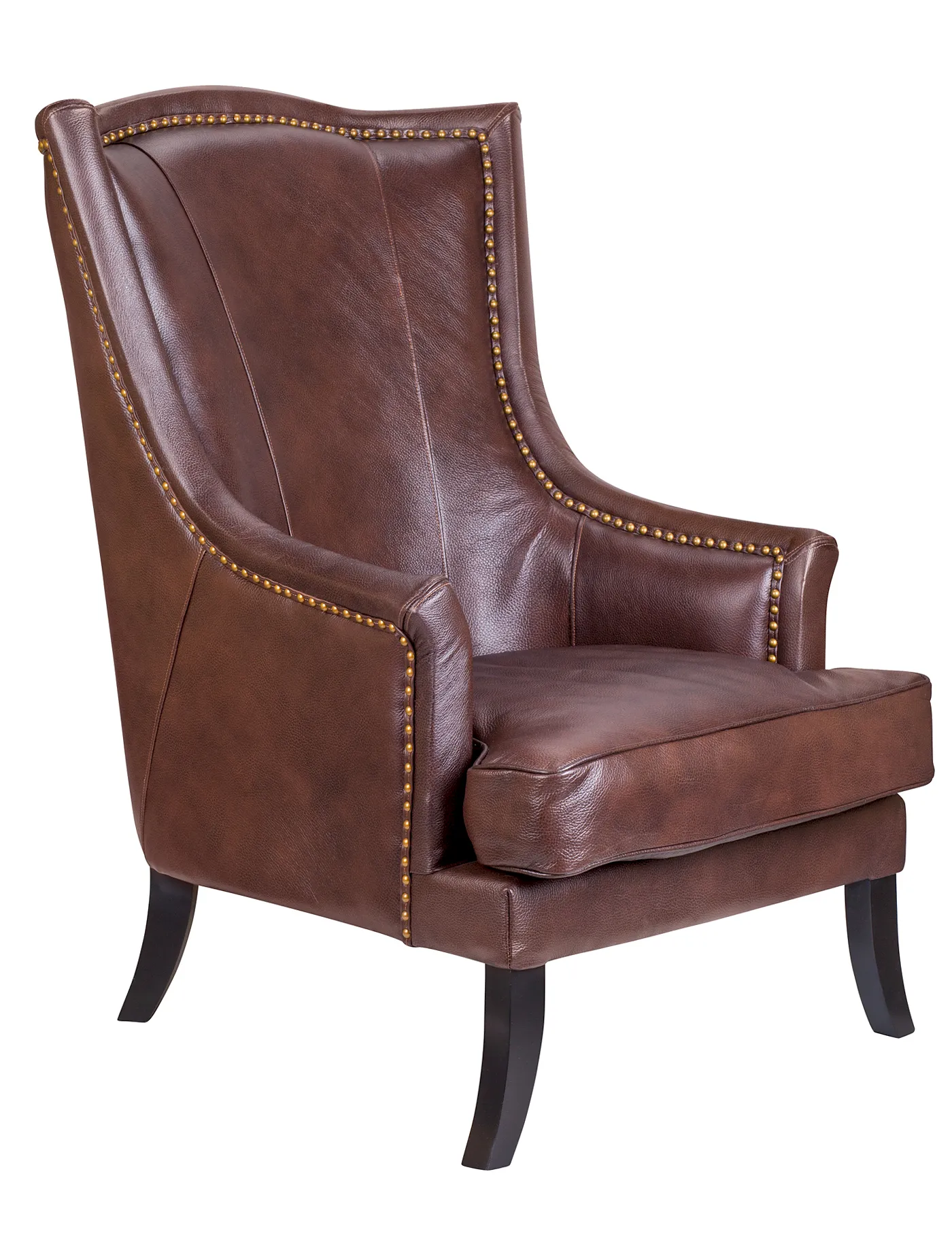 купить Кожаное кресло коричневое Chester Leather в Москве купить Кожаное кресло коричневое Chester Leather