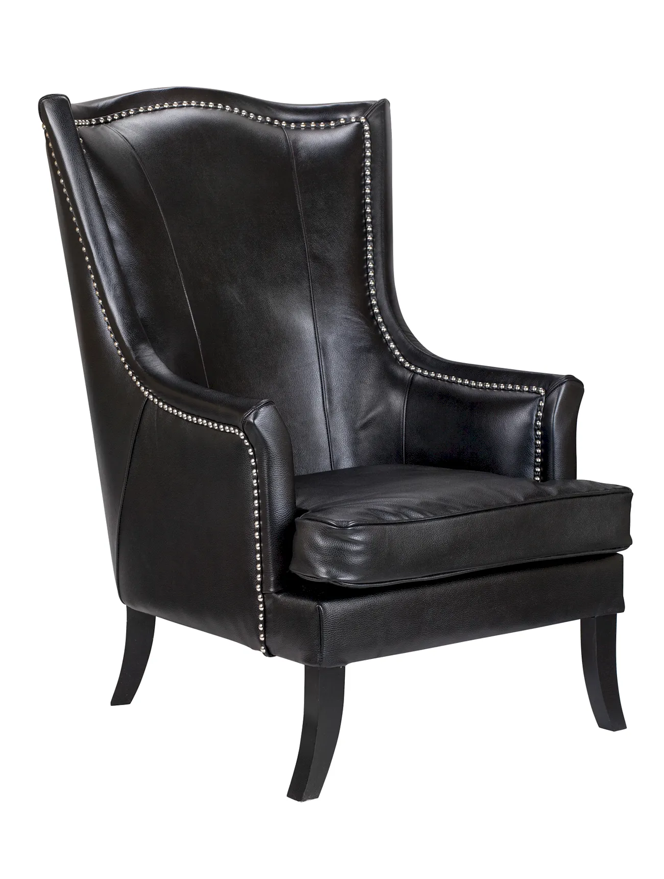 купить Кожаное кресло каминное Chester Black Leather в Москве купить Кожаное кресло каминное Chester Black Leather