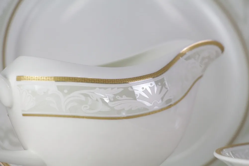 купить Посуда из костяного фарфора Marbella 26 Pcs Dinner Set