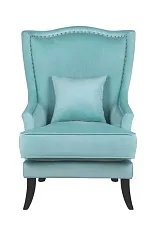 фото Кресло каминное Chester Turquoise в интерьере
