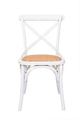 купить Стул ретро Cross Back White