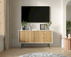 купить Комод с дверками и ящиками КОТО (KOTO) арт KT09 в интернет-магазине