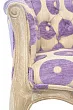 Низкое кресло ретро Kandy Purple №4 в Москве