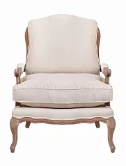 Мягкое полукресло с подлокотниками Niro Rattan Beige на заказ в интернет-магазине
