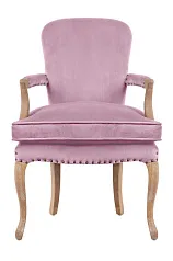стильное Мягкое полукресло с подлокотниками Anver Oak Pink