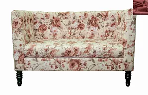 стильный Диван современный Rose Flower красный на заказ